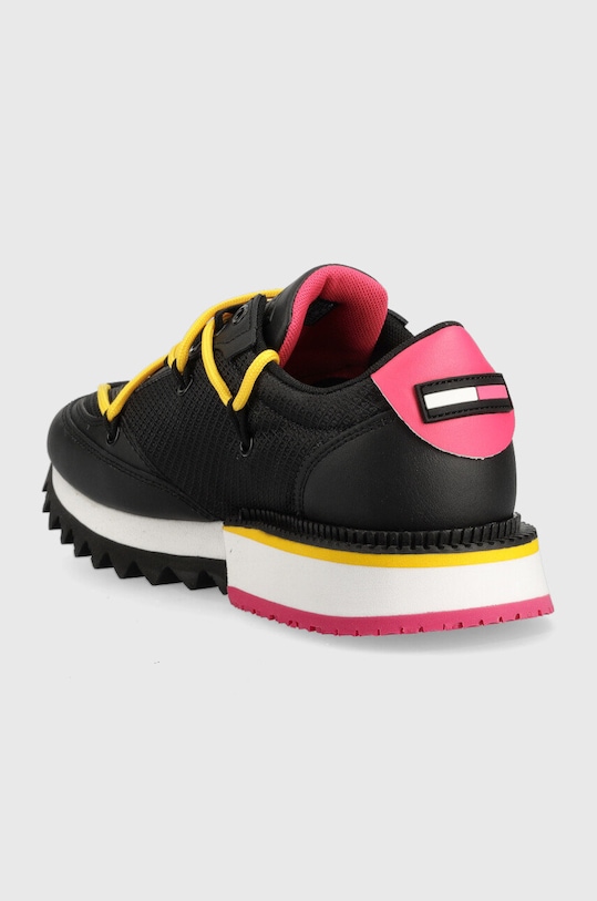 Obutev Superge Tommy Jeans EN0EN02056 WMNS CLEAT ELEVATED EN0EN02056 črna
