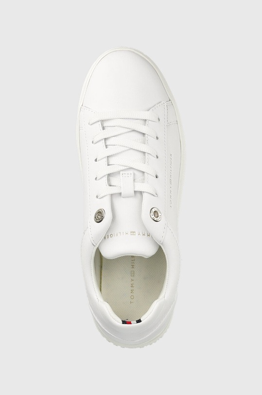Tommy Hilfiger sneakersy skórzane FW0FW06511 FEMININE ELEVATED SNEAKER biały FW0FW06511