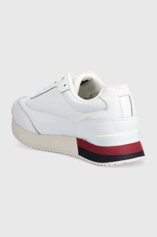 Obuwie Tommy Hilfiger sneakersy FW0FW06836 LUX LEATHER SNEAKER FW0FW06836 biały