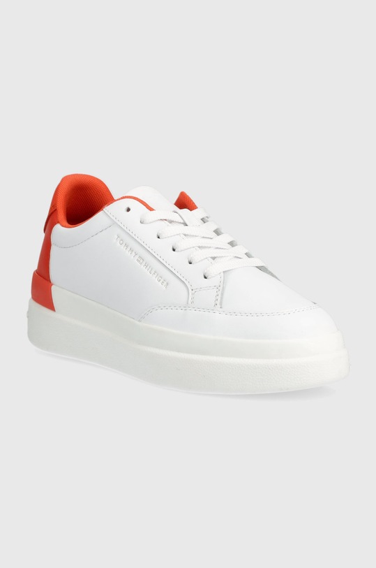 Tommy Hilfiger sneakers FW0FW06896 FEMININE SNEAKER WITH COLOR POP FW0FW06896 alb SS23