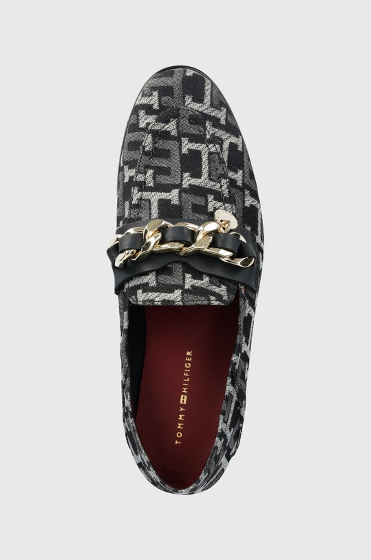Tommy Hilfiger mokasyny CHAIN LOAFER DENIM granatowy FW0FW06930