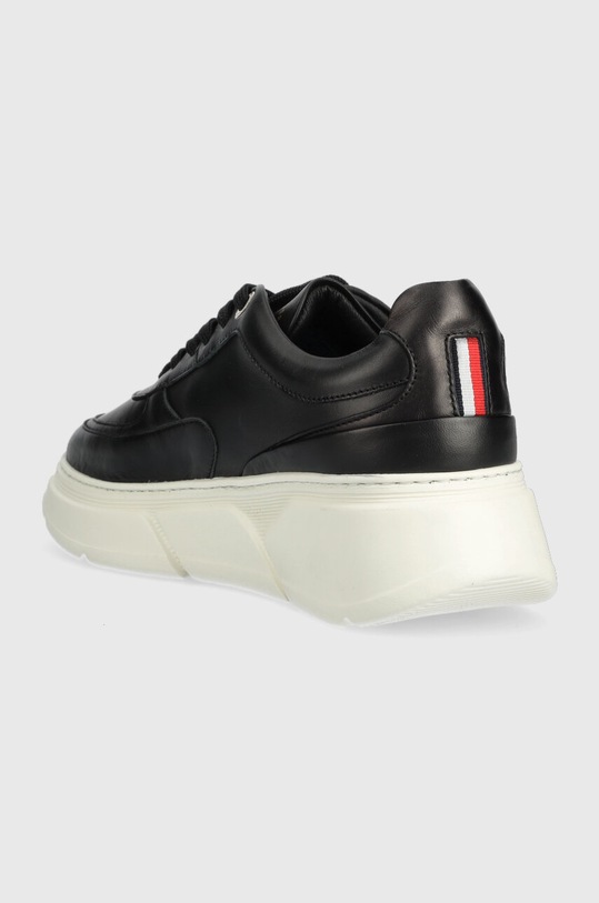 Обувки Кожени маратонки Tommy Hilfiger FW0FW06855 CHUNKY LEATHER SNEAKER FW0FW06855 черен