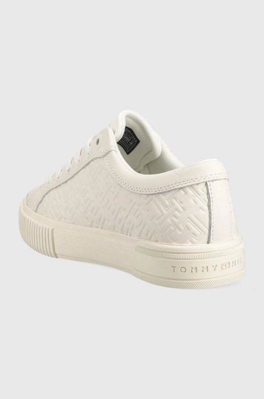 Obuća Kožne tenisice Tommy Hilfiger FW0FW06858 bijela