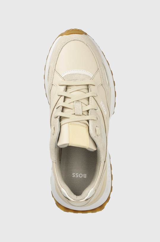 BOSS sneakersy skórzane Jonah beżowy 50486379.131