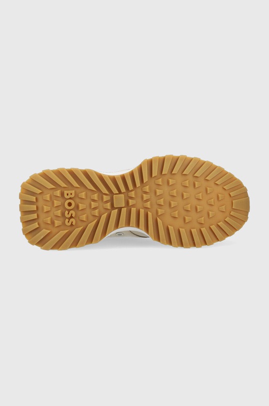 BOSS sneakersy skórzane Jonah 50486379.131 beżowy