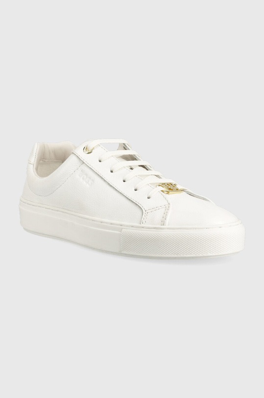 BOSS sneakersy skórzane Mirage 50486406.100 biały SS23