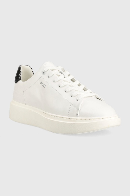 Шкіряні кросівки BOSS Amber 50488194.124 білий SS23