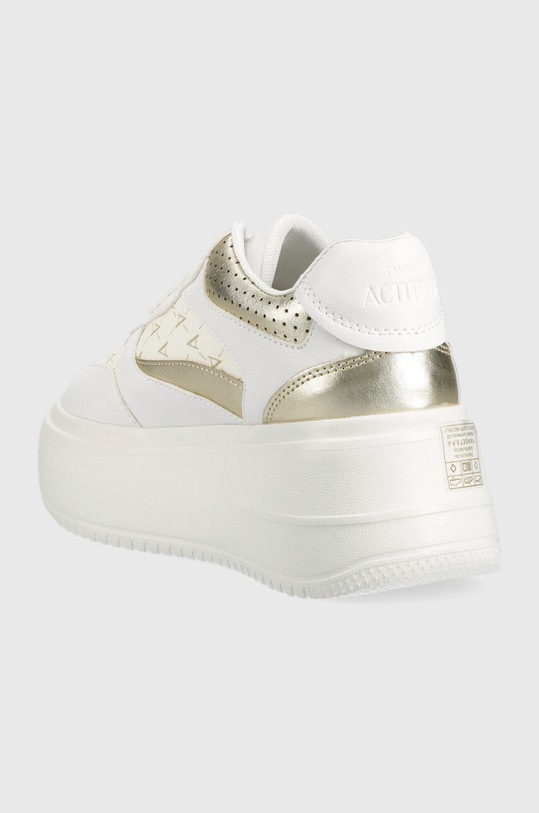 Obuwie Twinset sneakersy 231ACP112.07049 biały