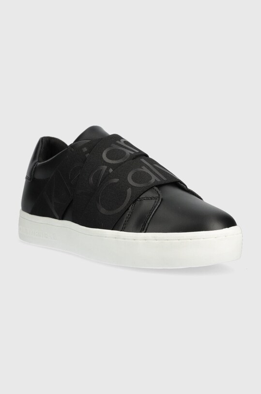 Calvin Klein Jeans sneakersy CLASSIC CUPSOLE ELAST WEBBING YW0YW00911 czarny AW23
