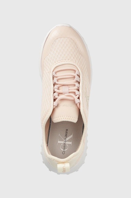 Tenisice Calvin Klein Jeans SPOR RUN EVA SLIPON OVER MESH WN roza YW0YW00937