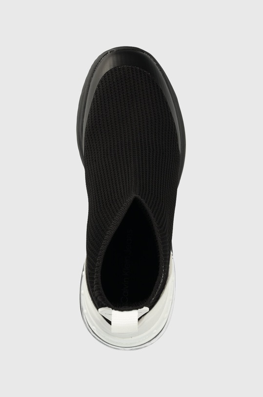 Tenisice Calvin Klein Jeans SPORTY RUNNER COMFAIR NEOPRENE W crna YW0YW00940