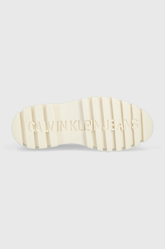 Кубинки Calvin Klein Jeans TOOTHY COMBAT BOOT SOFTNY YW0YW00948 бял