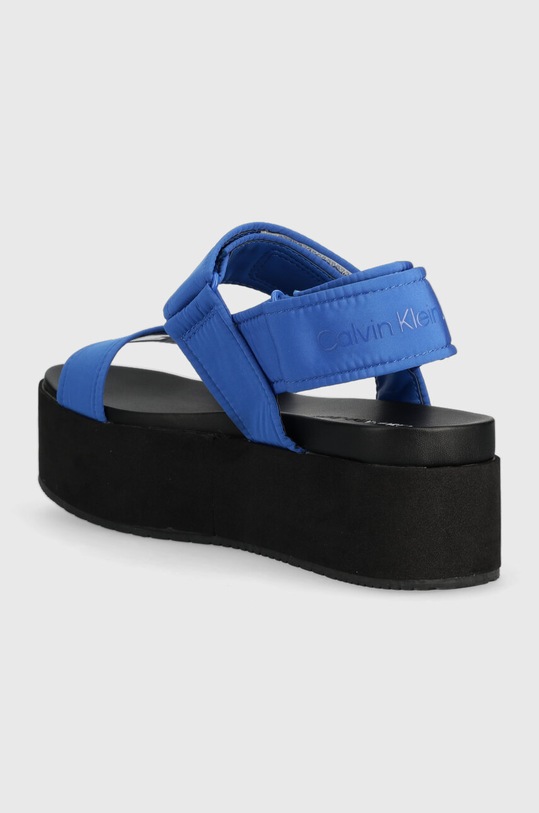 Обувки Сандали Calvin Klein Jeans FLATFORM SANDAL SOFTNY YW0YW00965 син