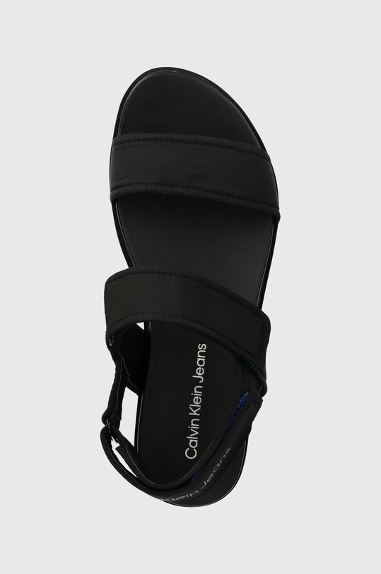 Calvin Klein Jeans sandale FLATFORM SANDAL SOFTNY negru YW0YW00965