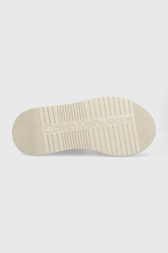 Calvin Klein Jeans sandale PREFRESATO SANDAL BADGE YW0YW00967 bej