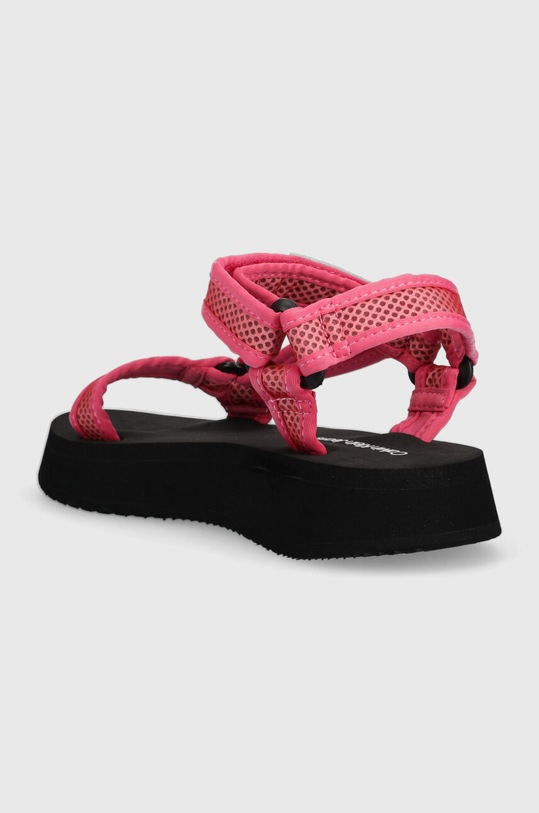 Obuwie Calvin Klein Jeans sandały PREFRESATO SANDAL WEBBING XRAY YW0YW00969 różowy