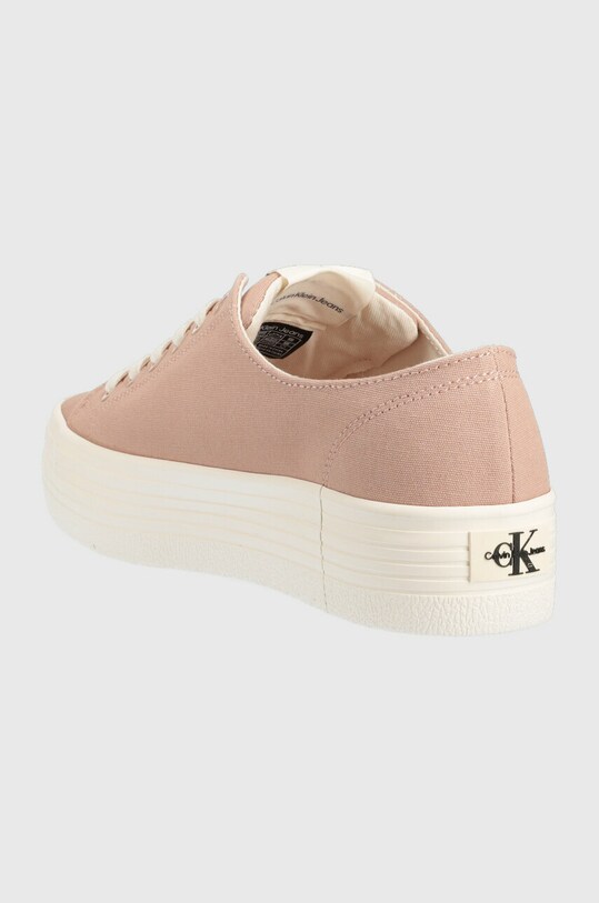 Παπούτσια Πάνινα παπούτσια Calvin Klein Jeans VULC FLATFORM ESSENTIAL MONO VULC FLATFORM ESSENTIAL MONO YW0YW01030 μπεζ