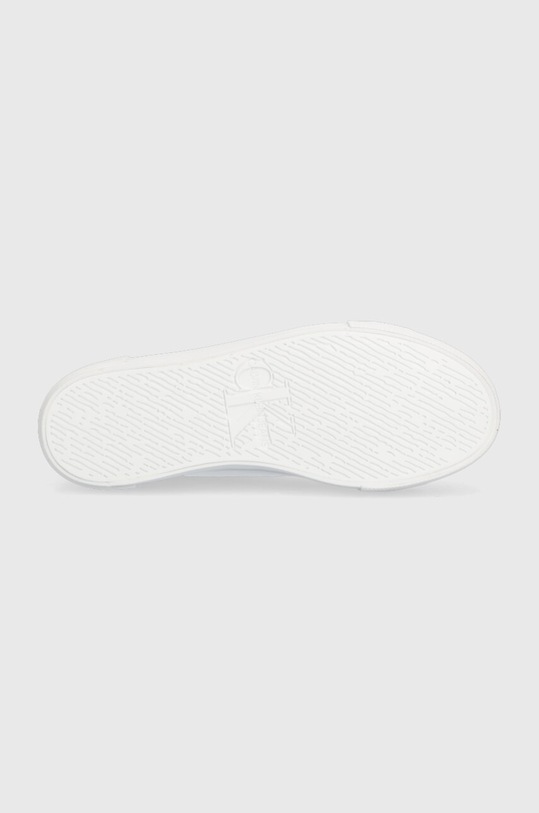 Високи кецове Calvin Klein Jeans VULC FLATFORM BOLD ESSENTIAL YW0YW01031 бял