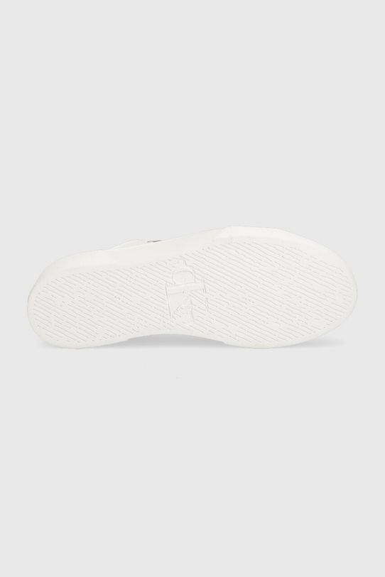 Calvin Klein Jeans tenisówki FLATFORM+ CUPSOLE LOW TXT YW0YW01033 biały