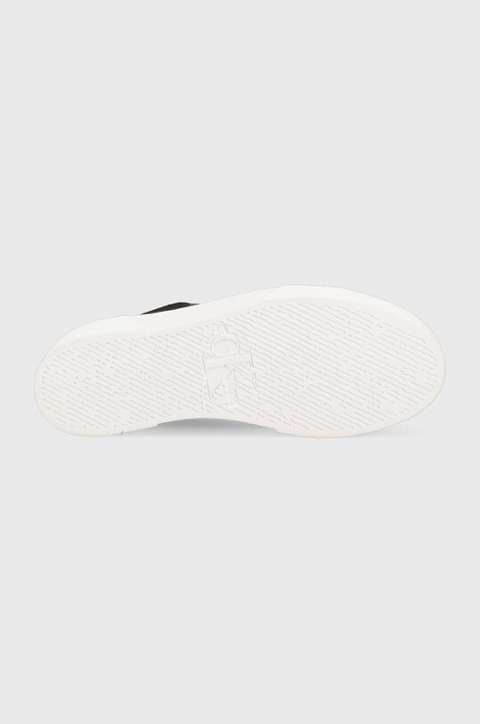 Calvin Klein Jeans sportcipő FLATFORM+ CUPSOLE LOW TXT YW0YW01033 fekete