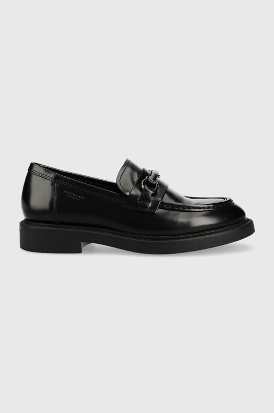 Vagabond Shoemakers mokasyny skórzane ALEX W płaski czarny 5548.004.20