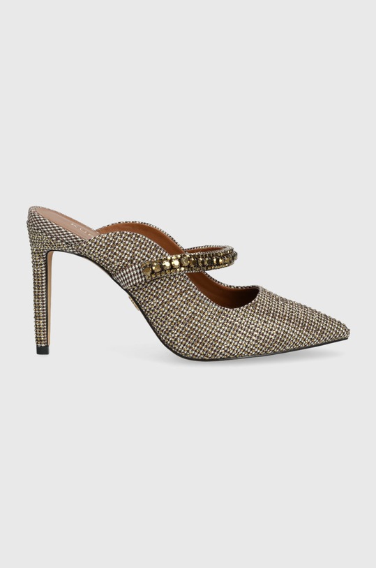 Kurt Geiger London klapki Duke szpilka złoty 4268540609.BEIGE