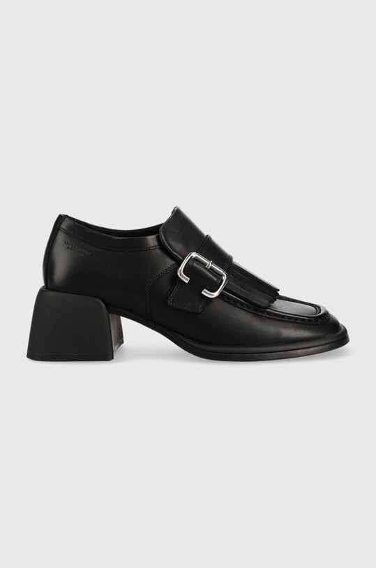 Vagabond Shoemakers czółenka skórzane ANSIE słupek czarny 5545.201.20
