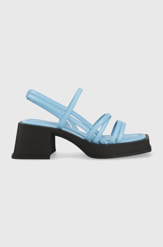 Vagabond Shoemakers sandale de piele HENNIE gros albastru 5337.101.63