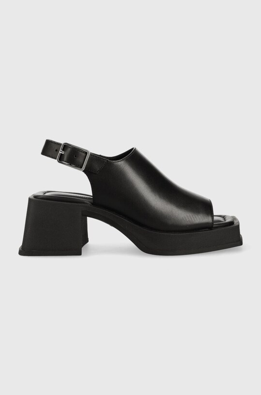 Vagabond Shoemakers sandale de piele HENNIE gros negru 5537.101.20
