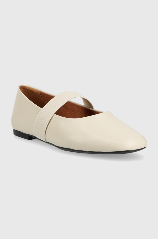 Vagabond Shoemakers bőr balerina cipő JOLIN 5508.501.02 bézs SS23