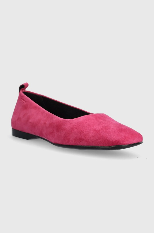Vagabond Shoemakers baleriny zamszowe DELIA 5307.240.46 różowy SS23