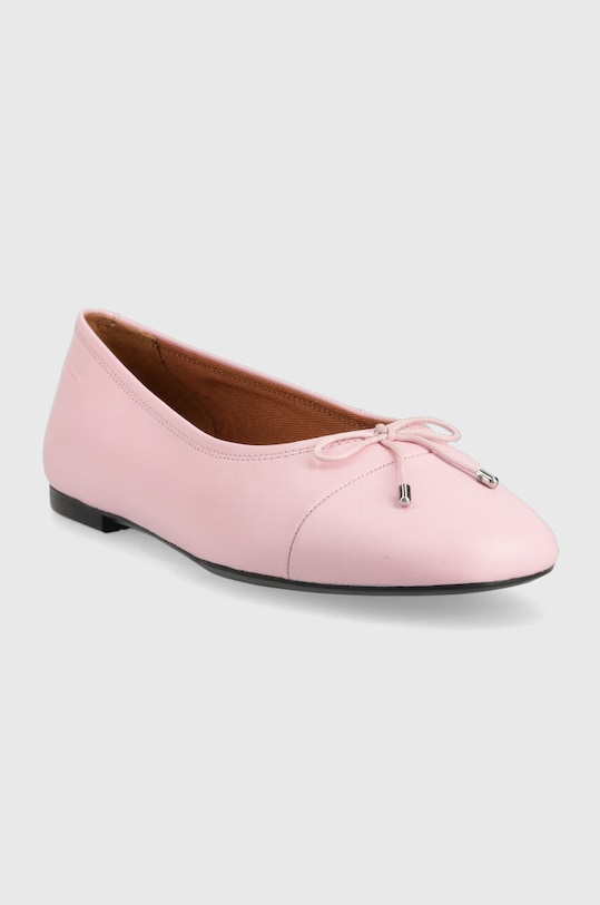 Usnjene balerinke Vagabond Shoemakers JOLIN 5508.101.45 roza SS23