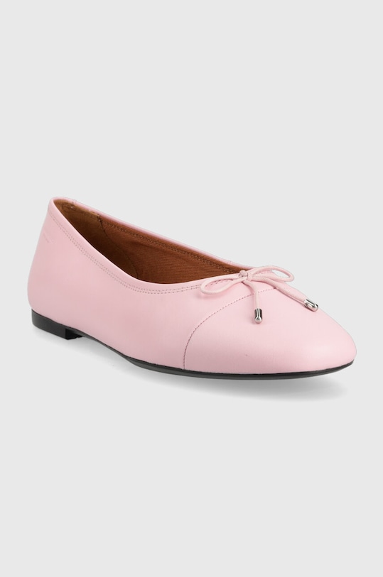 Vagabond Shoemakers bőr balerina cipő JOLIN 5508.101.45 rózsaszín SS23