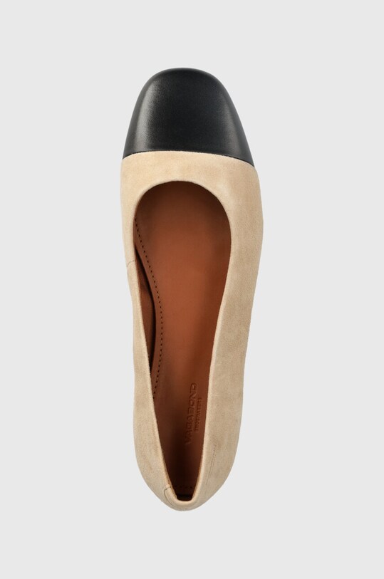 Шкіряні балетки Vagabond Shoemakers JOLIN бежевий 5508.642.95