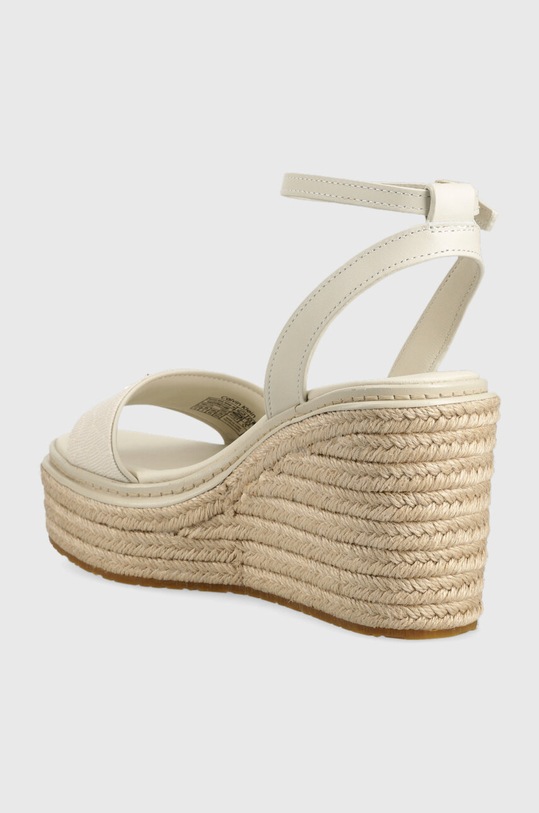 Obuwie Calvin Klein sandały WEDGE 50HH W/HW - JQ HW0HW01490 beżowy