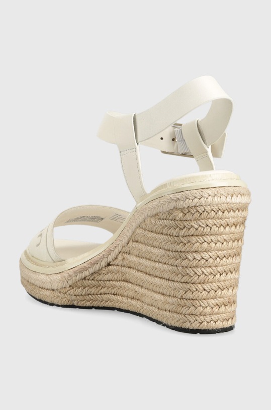 Obuwie Calvin Klein sandały WEDGE 70HH - HE HW0HW01499 biały