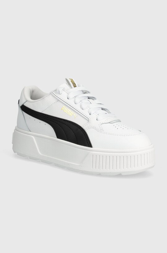 Кожаные кроссовки Puma Karmen Rebelle Planet friendly белый 387212