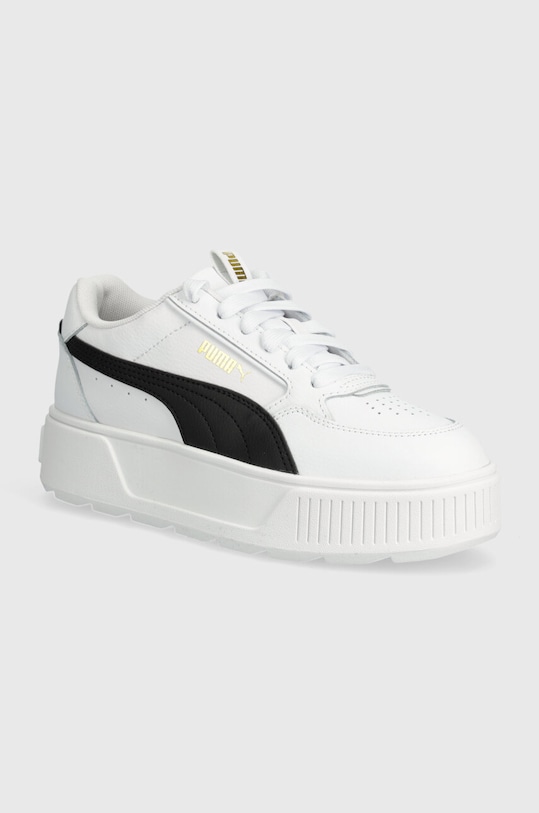 Puma sneakersy skórzane Karmen Rebelle Planet friendly biały 387212