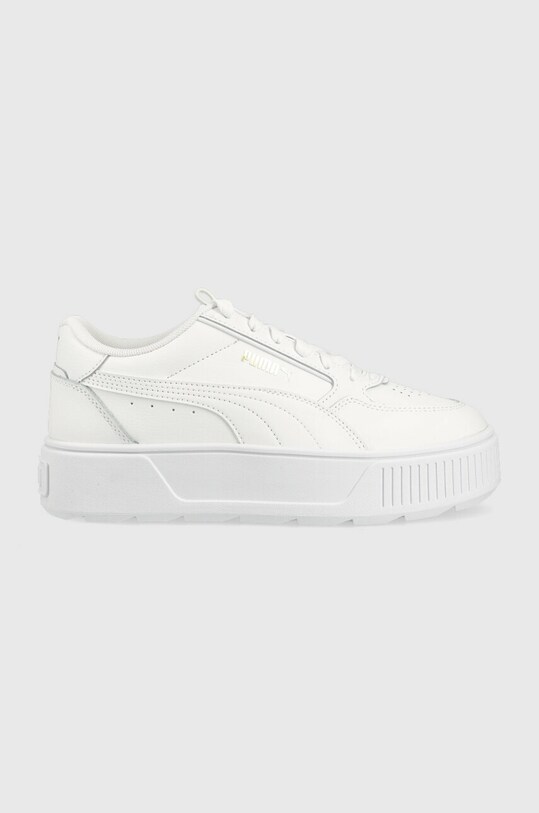 Шкіряні кросівки Puma Karmen Rebelle Planet friendly білий 387212