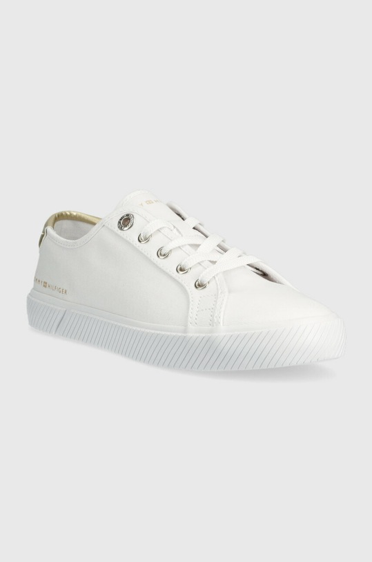 Tommy Hilfiger tenisówki LACE UP VULC SNEAKER FW0FW06957 biały SS23