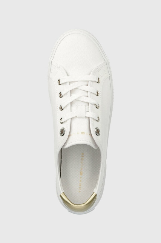 Tommy Hilfiger tenisówki LACE UP VULC SNEAKER biały FW0FW06957