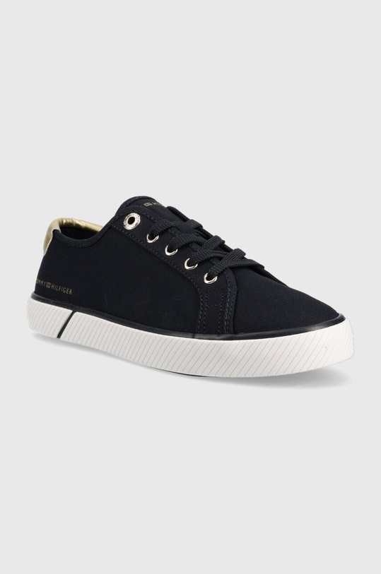 Tommy Hilfiger tenisówki LACE UP VULC SNEAKER FW0FW06957 granatowy SS23
