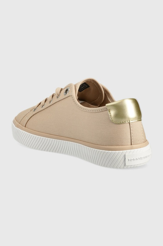 Obuwie Tommy Hilfiger tenisówki LACE UP VULC SNEAKER FW0FW06957 beżowy