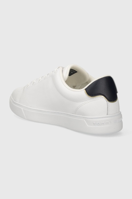 Obuwie Tommy Hilfiger sneakersy skórzane ESSENTIAL COURT SNEAKER FW0FW07427 biały