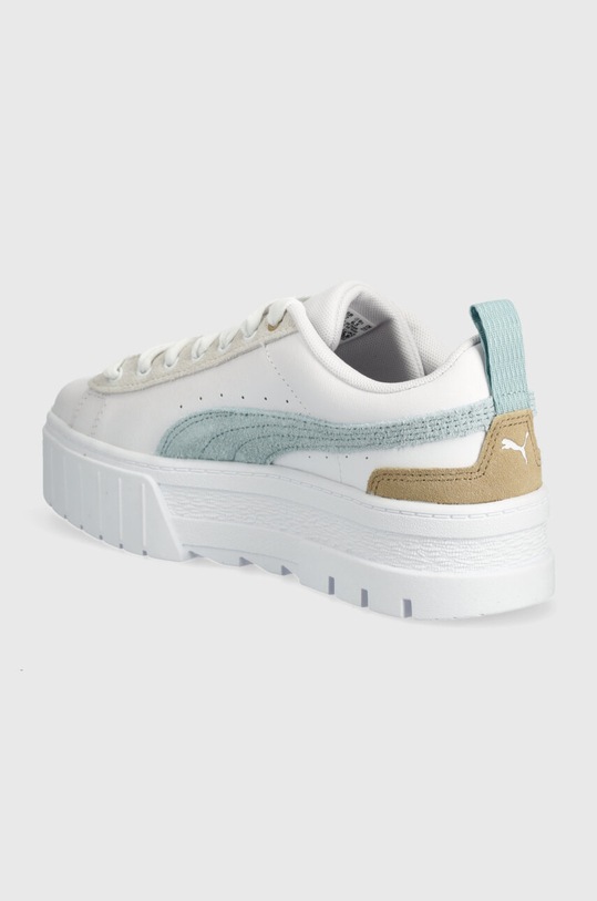 Încălțăminte Puma sneakers din piele Mayze Mix Wns 387468 alb