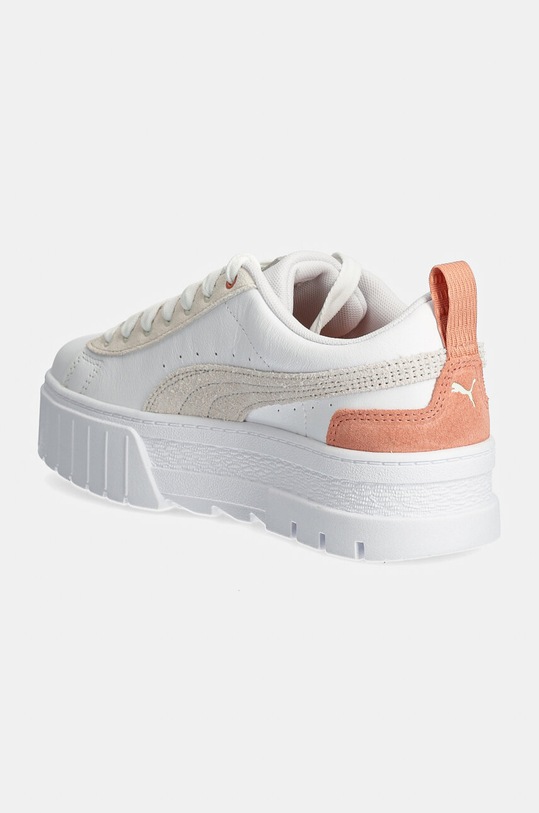 Încălțăminte Puma sneakers din piele Mayze Mix Wns 387468 alb