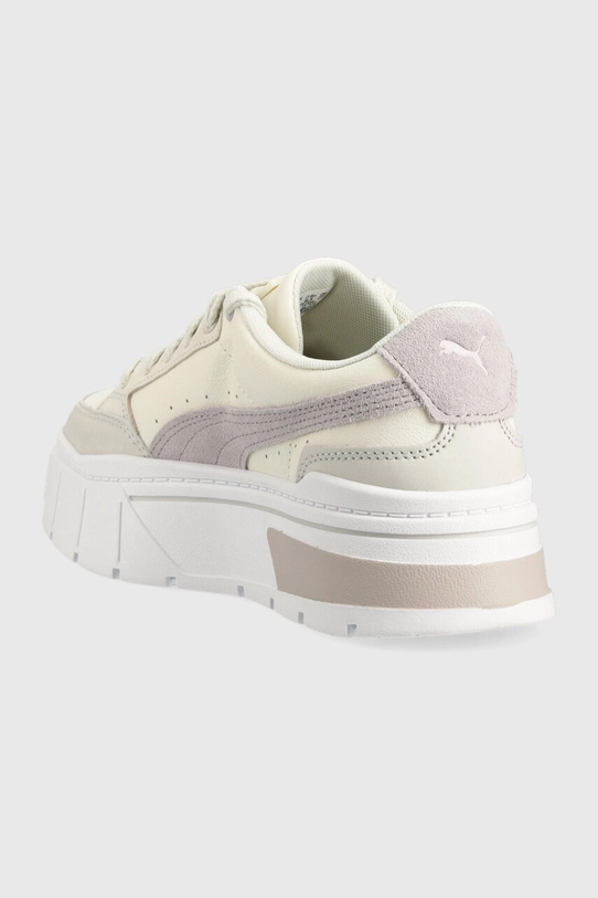 Încălțăminte Puma sneakers din piele Mayze Stack Luxe Wns 389853 bej