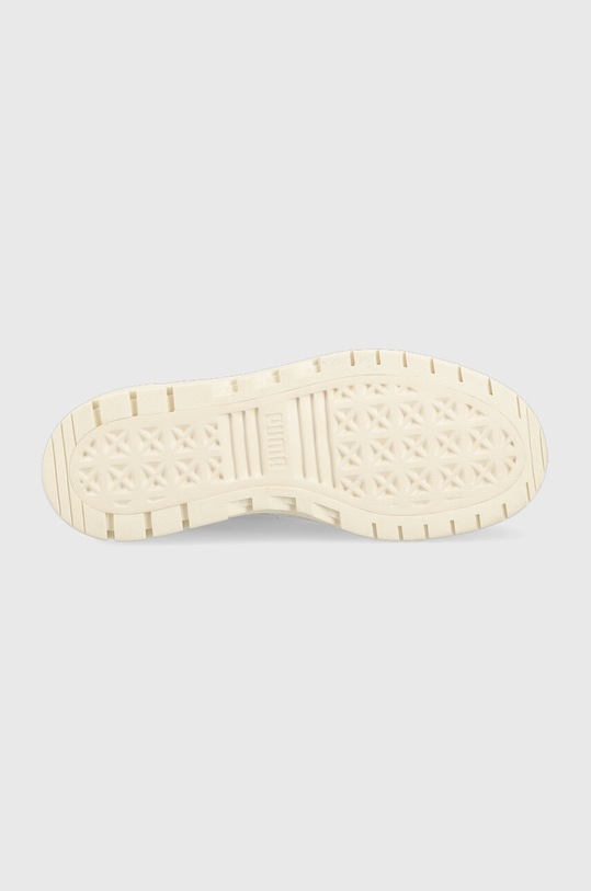 Puma sneakersy skórzane Mayze Wedge Wild Women Wns 389868 brązowy