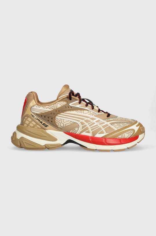Tenisky Puma Velophasis Luxe Sport textilní béžová 390537