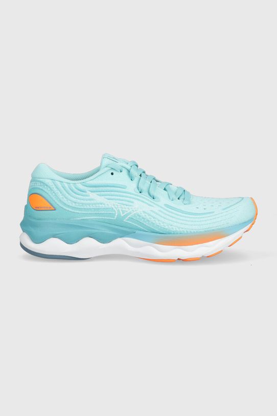 Бігові кросівки Mizuno Wave Skyrise 4 синтетичний блакитний J1GD2309